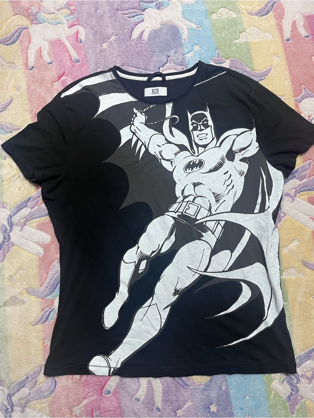 Iceberg Black & White Batman Graphic Tee